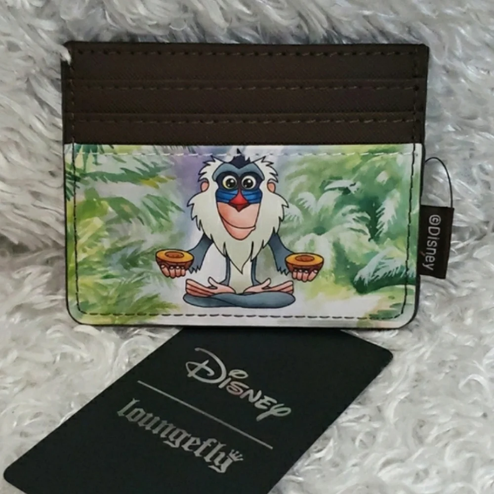 Loungefly Lion King mini backpack and cardholder